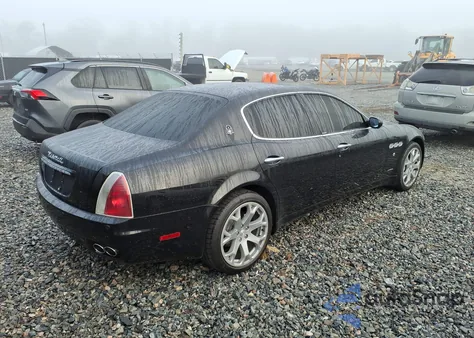 2006 Maserati Quattroporte Executive Gt/Sport Gt z USA, uszkodzony, nr VIN ZAMCE39A660022780